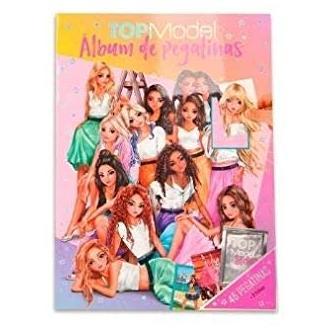 Livre à Cadres Photos DIY Top Model – 8 Cadres à Monter, 6 Feuilles D’autocollants – Dimensions 23,2x17,7x1,2 Cm – Pour Filles Adolescentes - 6