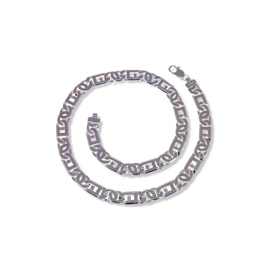 Collar Brosway BIK10 Para Hombre Plateado Con Mosquetón - 50 Cm, Acero Inoxidable, Estilo Moderno