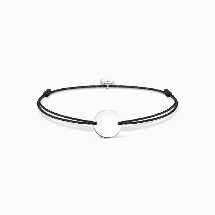 Thomas Sabo Little Secret Bracciale Donna In Argento 925 Con Simbolo Infinito | Colore Nero | Gioiello Charm Club Regolabile - 5