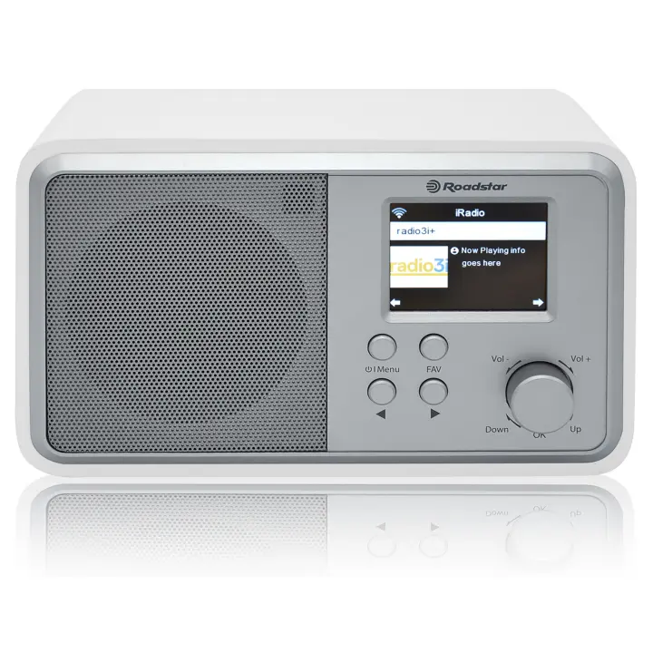 Roadstar IR-390D+BT/WH Radio Internet Wi-Fi y Digital DAB/ DAB+/ FM, Bluetooth, USB, Mando a Distancia, Despertador, , Blanco - 9