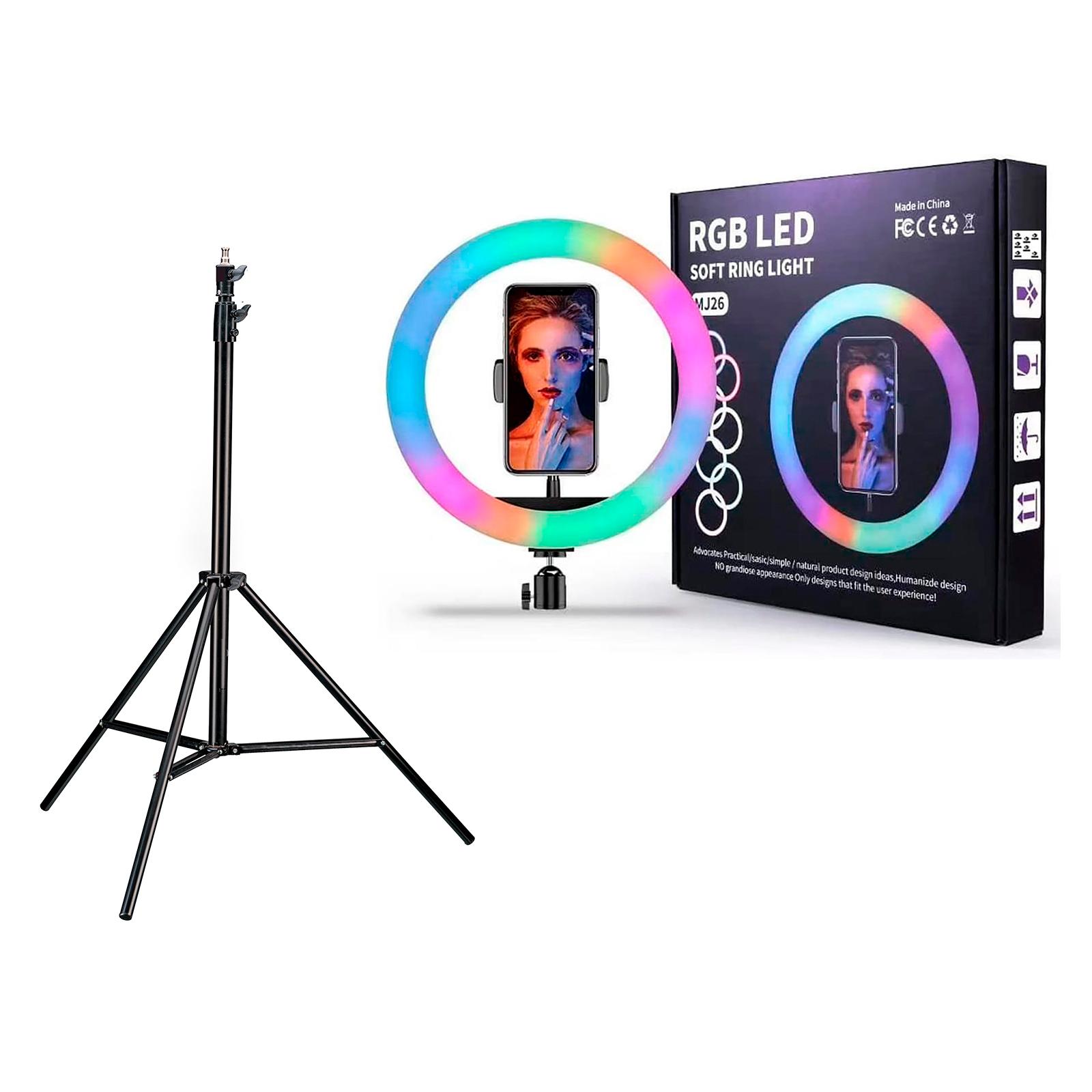 5600K Luz LED de Video 2-Pack, Luz Fotografia, Bonvvie Luz de