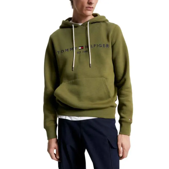 Sudadera Tommy Hilfiger Signature Marino Hombre