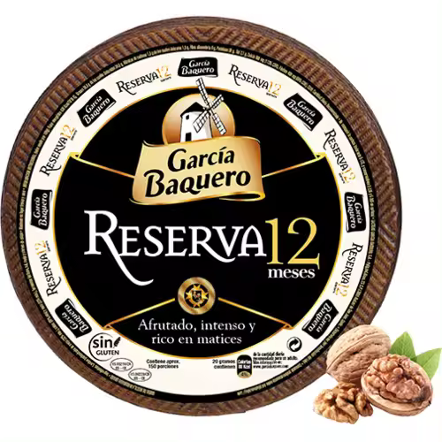 Queso reserva garcia baquero kg 3 kilo