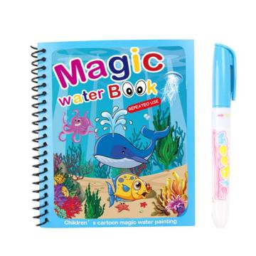 Juguetes Montessori Libro Colorear Reutilizable Libro Dibujo