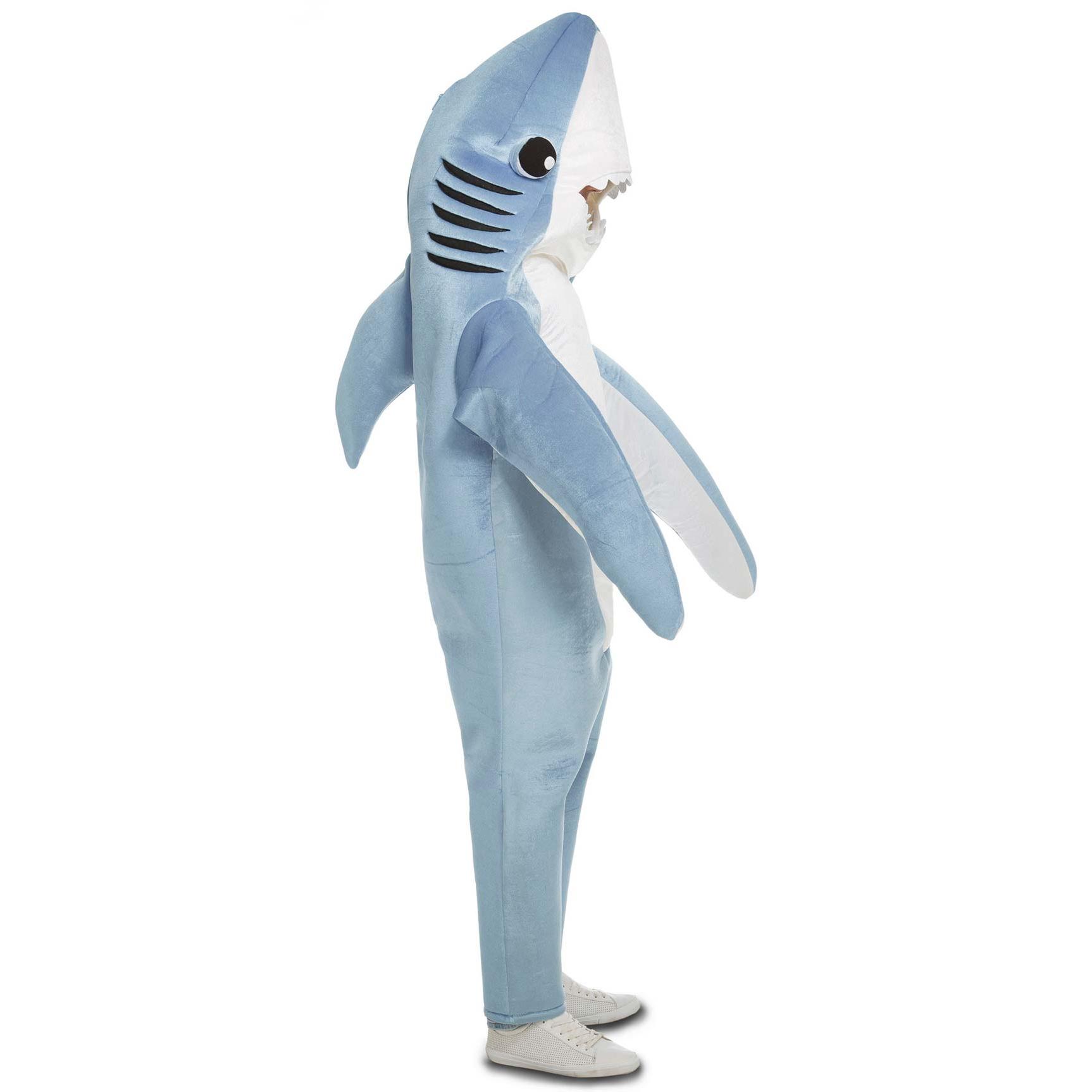 Disfraz De Tiburón Inflable Azul Halloween Cosplay | Jota Store