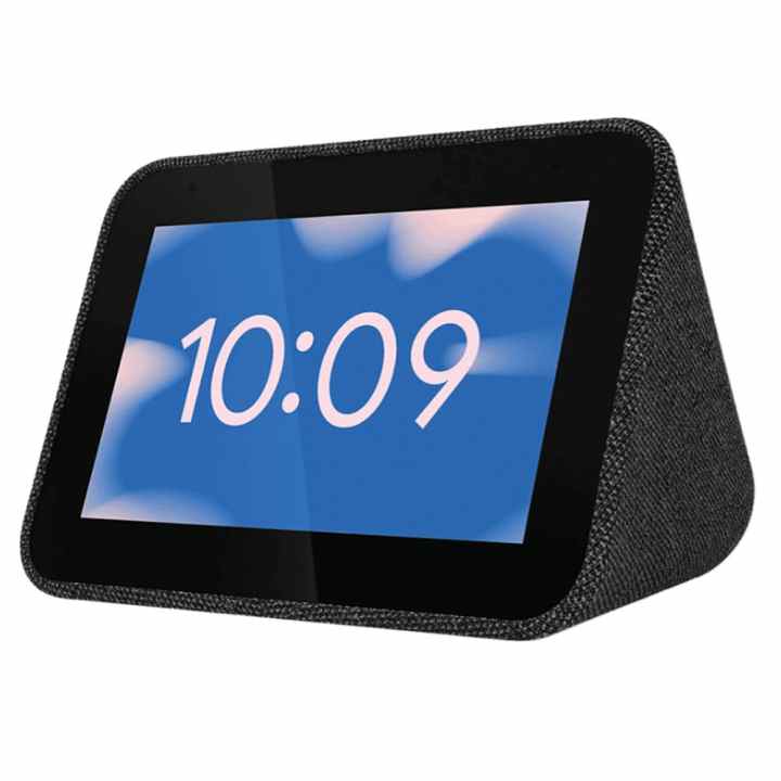 Lenovo Smart Clock Reloj Despertador Inteligente con Asistente de Google  Gris