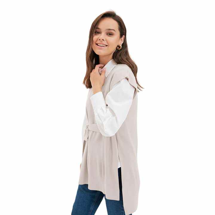 Trendyol Chalecos Tipo Jersey De Moda Modesta De Mujer | Miravia