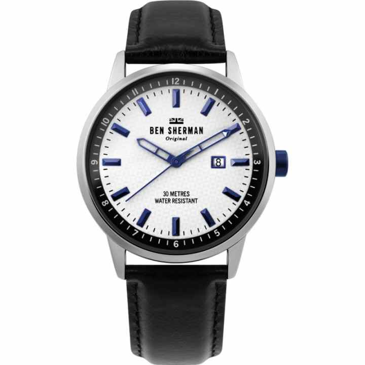 Ben Sherman - Orologio da polso, analogico al quarzo, pelle, Uomo