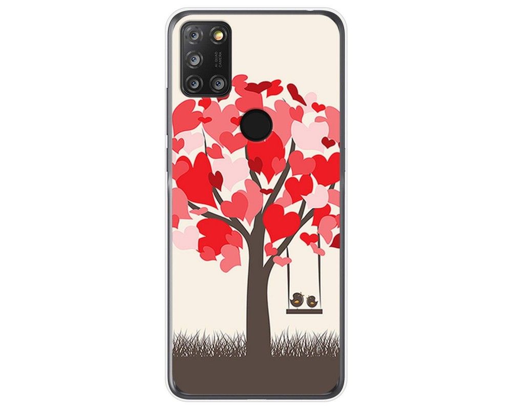 Tumundosmartphone Cover In Gel TPU Per Alcatel 3X 4CAM Con Stampa Mimetica 01 – Morbida E Resistente, Design Originale