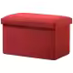 Taburete para almacenaje, 45x25x25CM, Puff Plegable, Banco Dormitorio, Salón - 10