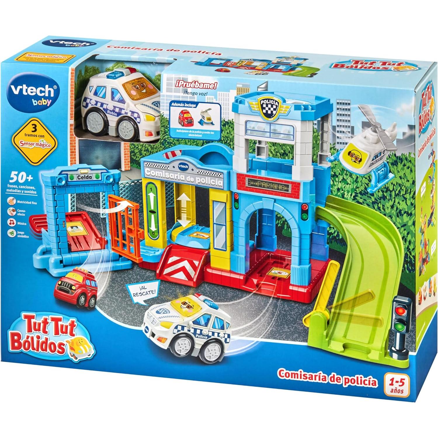 PLAYJOCS Furgón Policía Local GT-8173 – Vehículo Metálico Con Puertas Abatibles, Colección Infantil