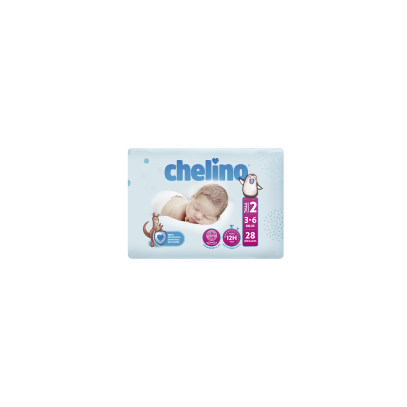 Chelino Pañal infantil Talla 4 Gateo (9-15kg), 204 Pañales : : Bebé