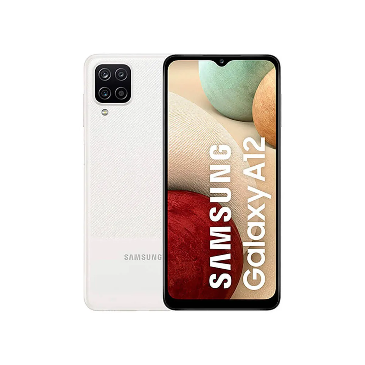Samsung Galaxy A12 4GB/64GB Blanco Dual SIM Con NFC SM-A127 | Miravia