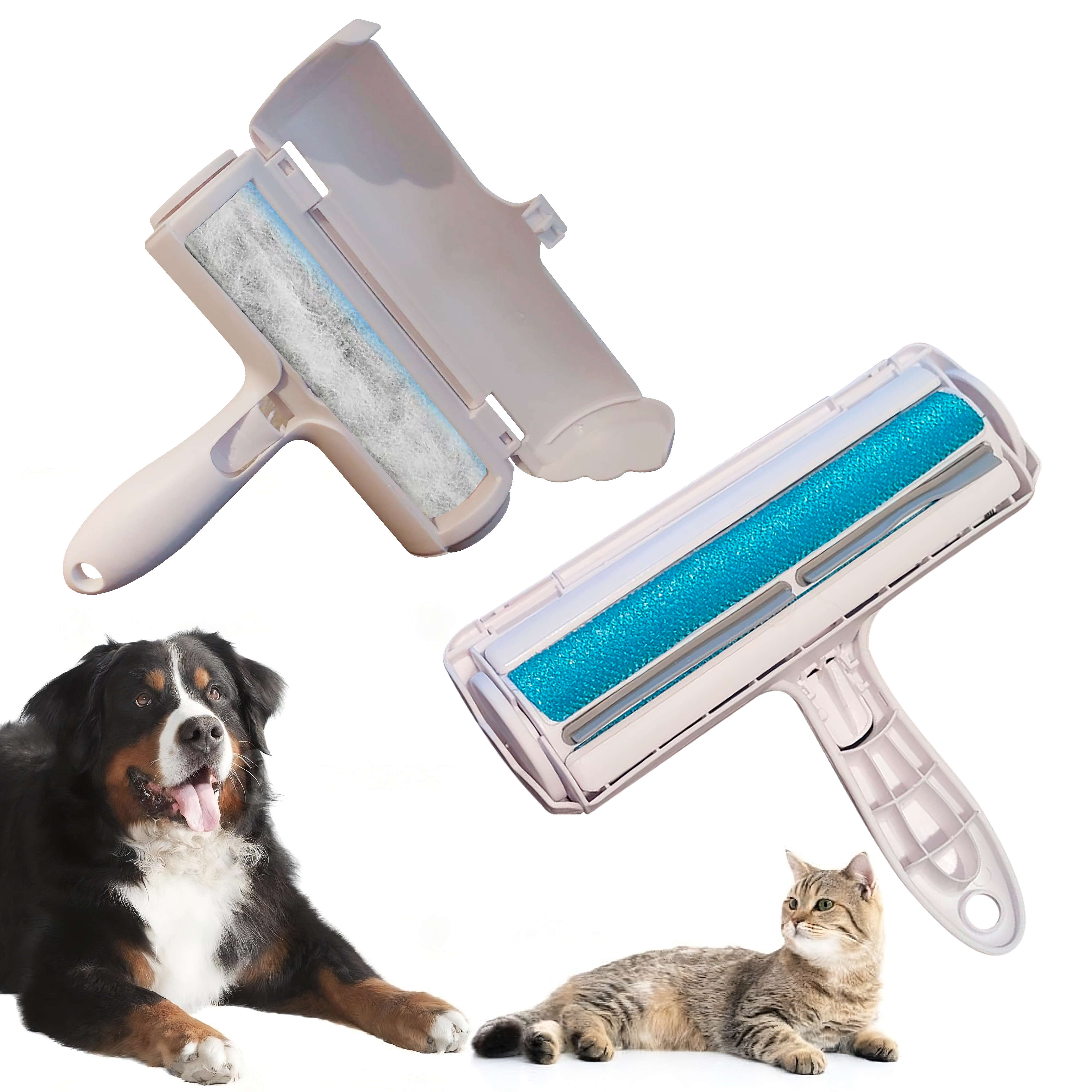 Cepillo de vapor para gatos, cepillo de vapor para gatos 3 en 1, cepillo  para gatos para mudar de pelo, cepillo de aseo para gatos, para perros de  pelo largo o corto (