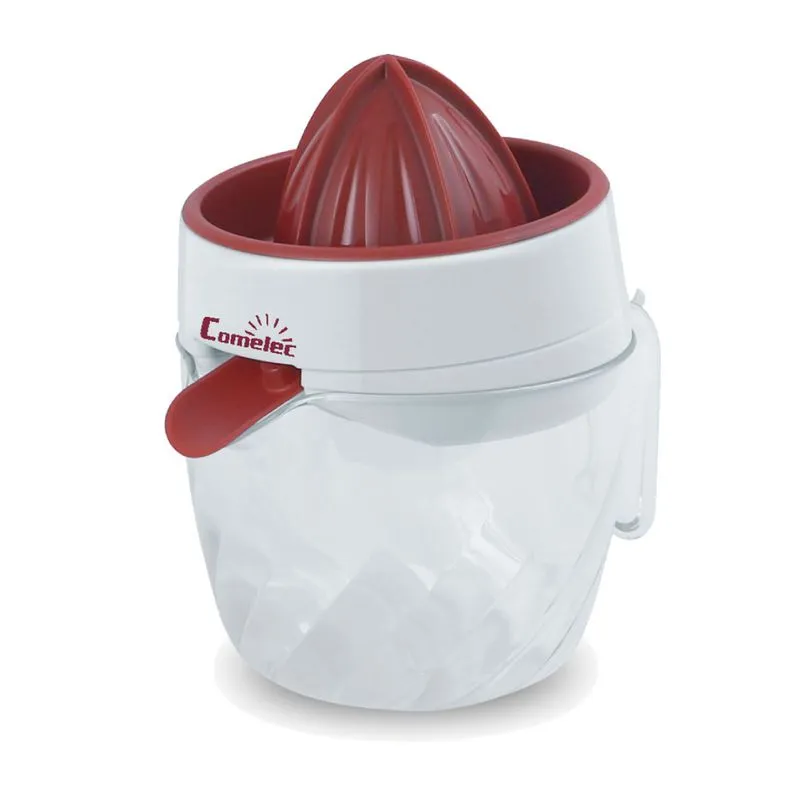 Exprimidor eléctrico Comelec EX1008 30W 1,2L depósito desmontable blanco/rojo
