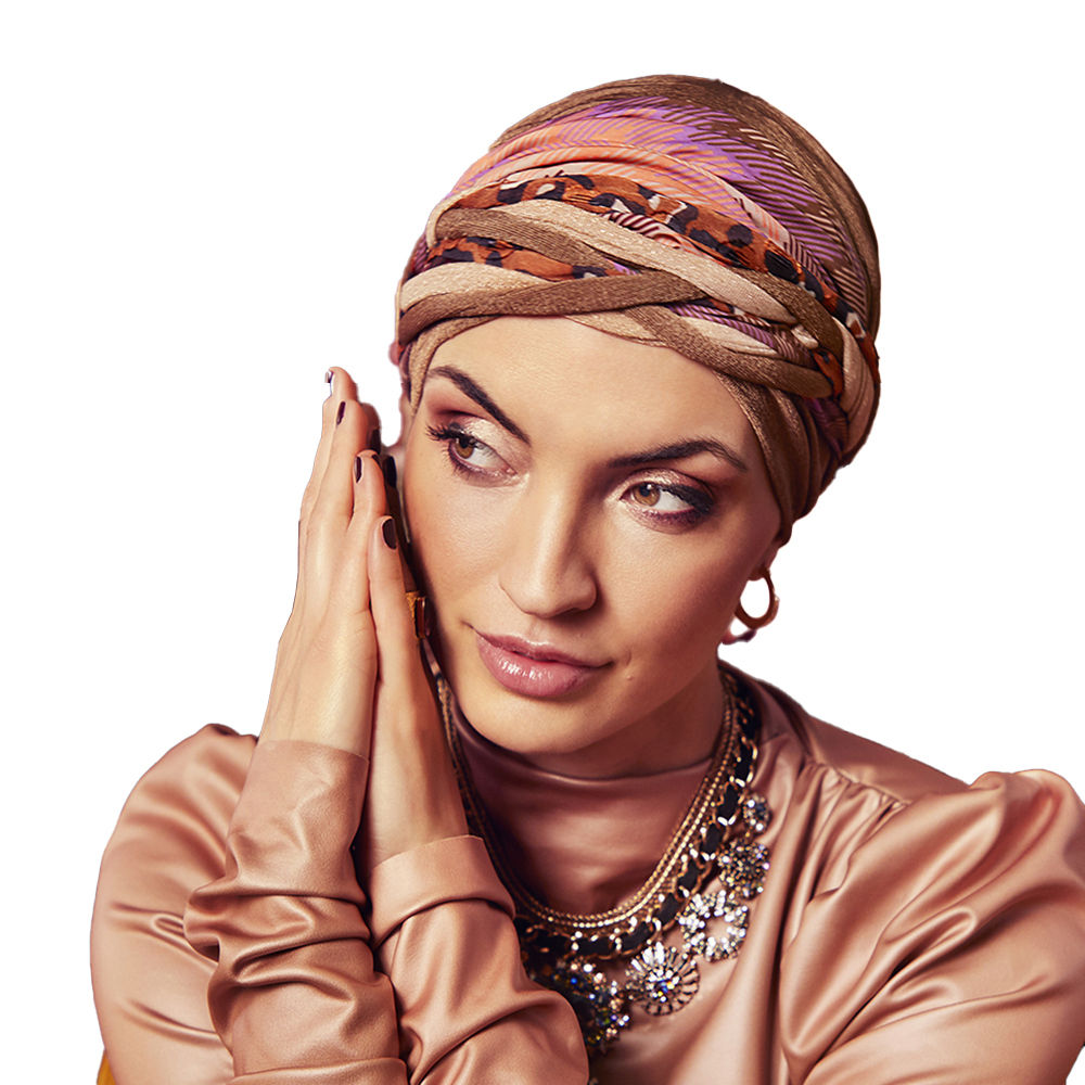 Christine Headwear Turbante Beatrice – Pañuelo Para Cabeza De Mujer, Suave Y Elegante (Talla Única)