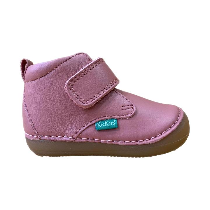 Bottillons cuir sabio bordeaux Kickers | La Redoute