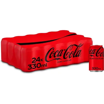 Coca Cola Sin Cafeína Lata 24 x 330 ml