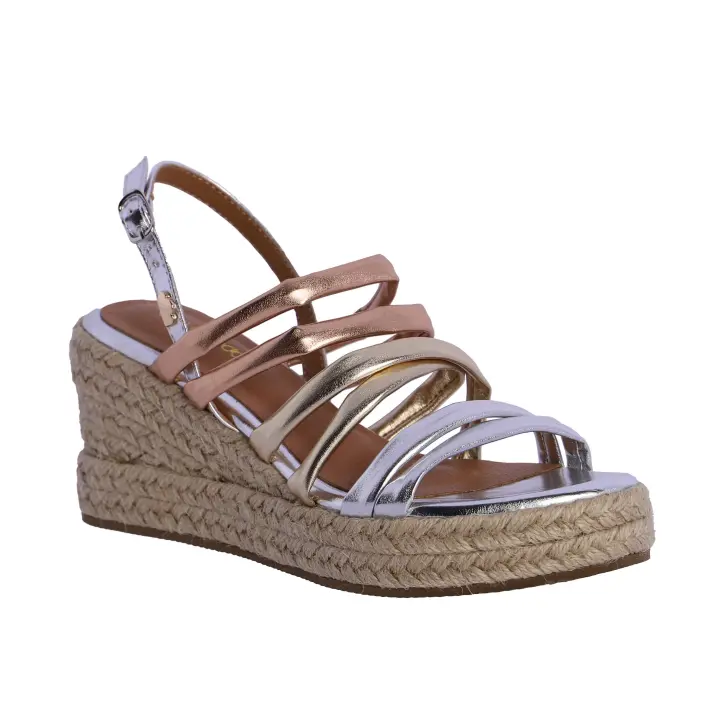 Sandalias DON ALGODON Para Mujer - Chanclas De Verano Con Suela De Purpurina, PVC Cómodo