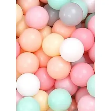 100 Bolas de Colores Para Piscina Infantil - 5,5cm Pelotas Piscina para  Niños