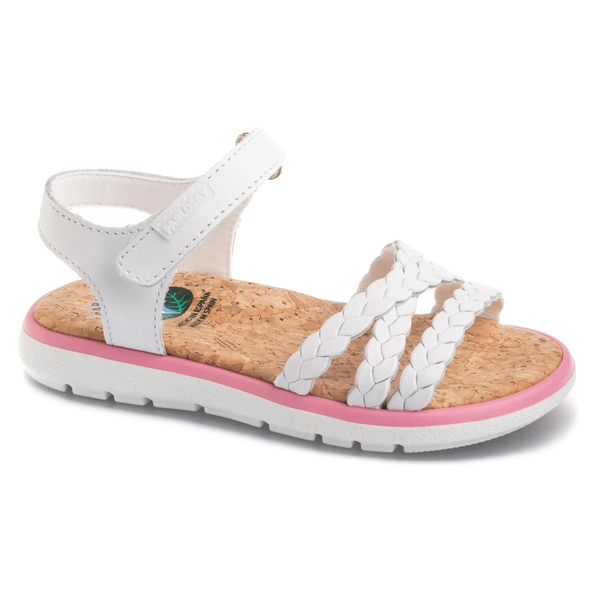 TG. 22 EU) Chicco Sandalo Con Doppio Velcro Fuxia, Bambine e ragazze