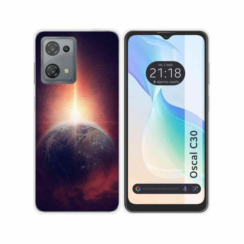 MOJIA Funda para Blackview Oscal C30 / Oscal C30 Pro, Carcasa de la