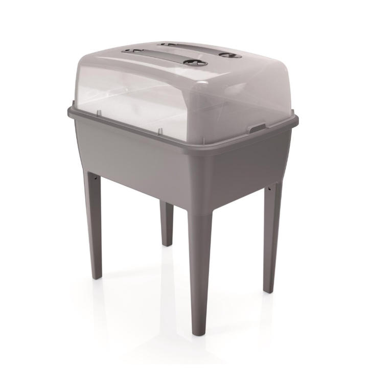 Prosperplast Balkonkasten Weiß – 4 Liter, Maße 297x145x133 Mm, Frost- & UV-beständig