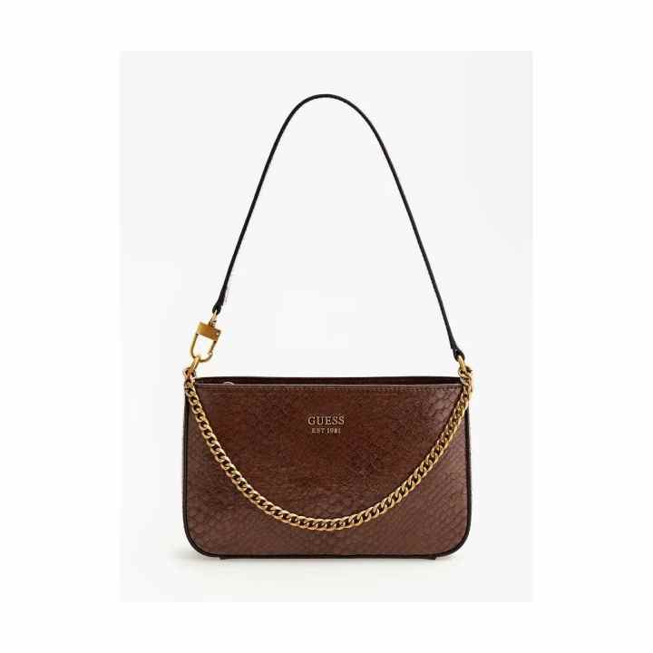 Mini Bolso Guess Tachuelas Negro Para Mujer