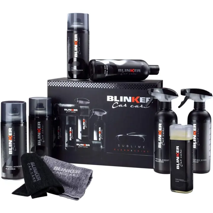 Blinker Kit Limpieza Coche 10pcs - Productos para el Cuidado y