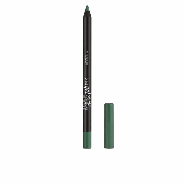 2-in-1 Gel Kajal & Eyeliner – Farbe Gris, Wasserfest – Für Intensive Augenakzente & Präzises Linieren