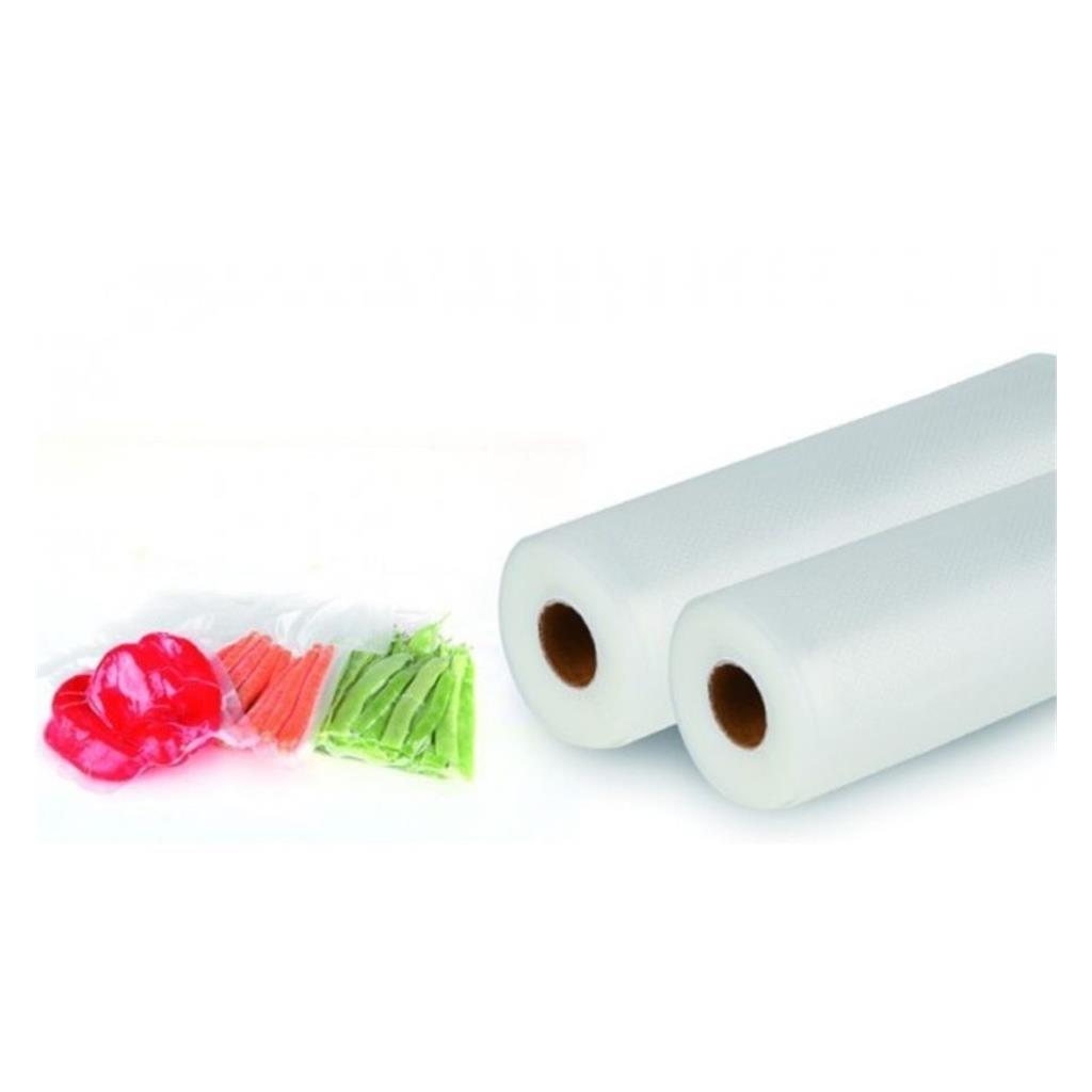 ROLLOS ENVASADORA FOIL EV 3300 - 3400 - 3500 - ORBEGOZO - 2 ROLLOS - 6 METROS