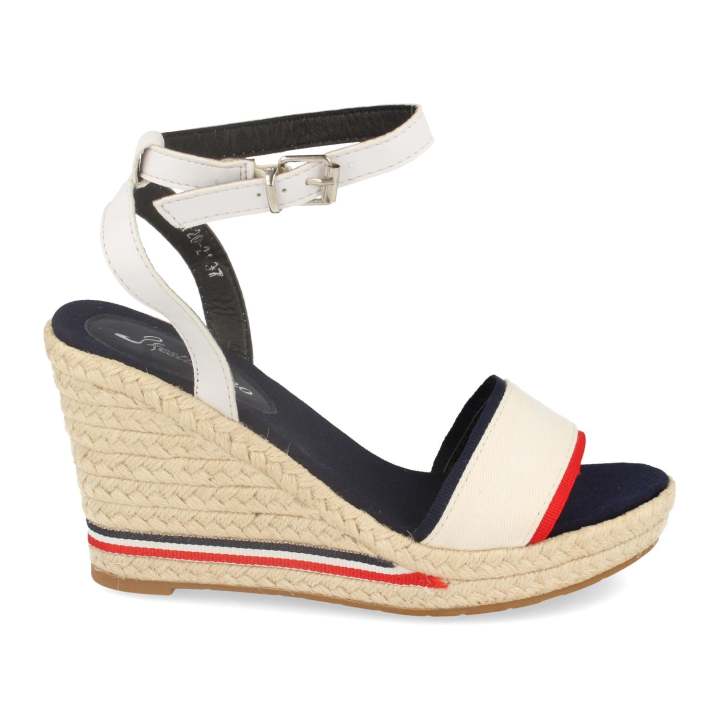 Shoes&blues.es Sandalia De Cuna De Yute Para Mujer, Comodas Y