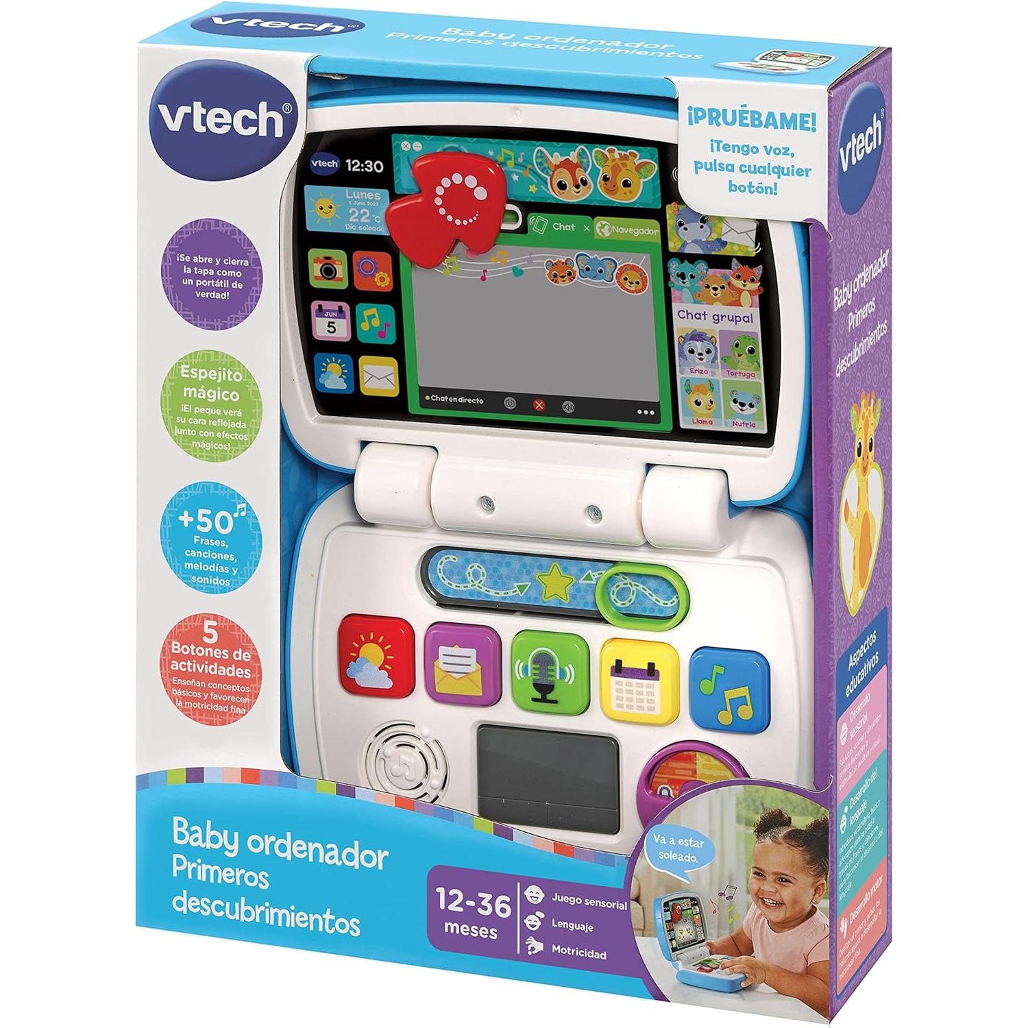 Primer Ordenador Pequeordenador De Vtech Patrulla Canina Español