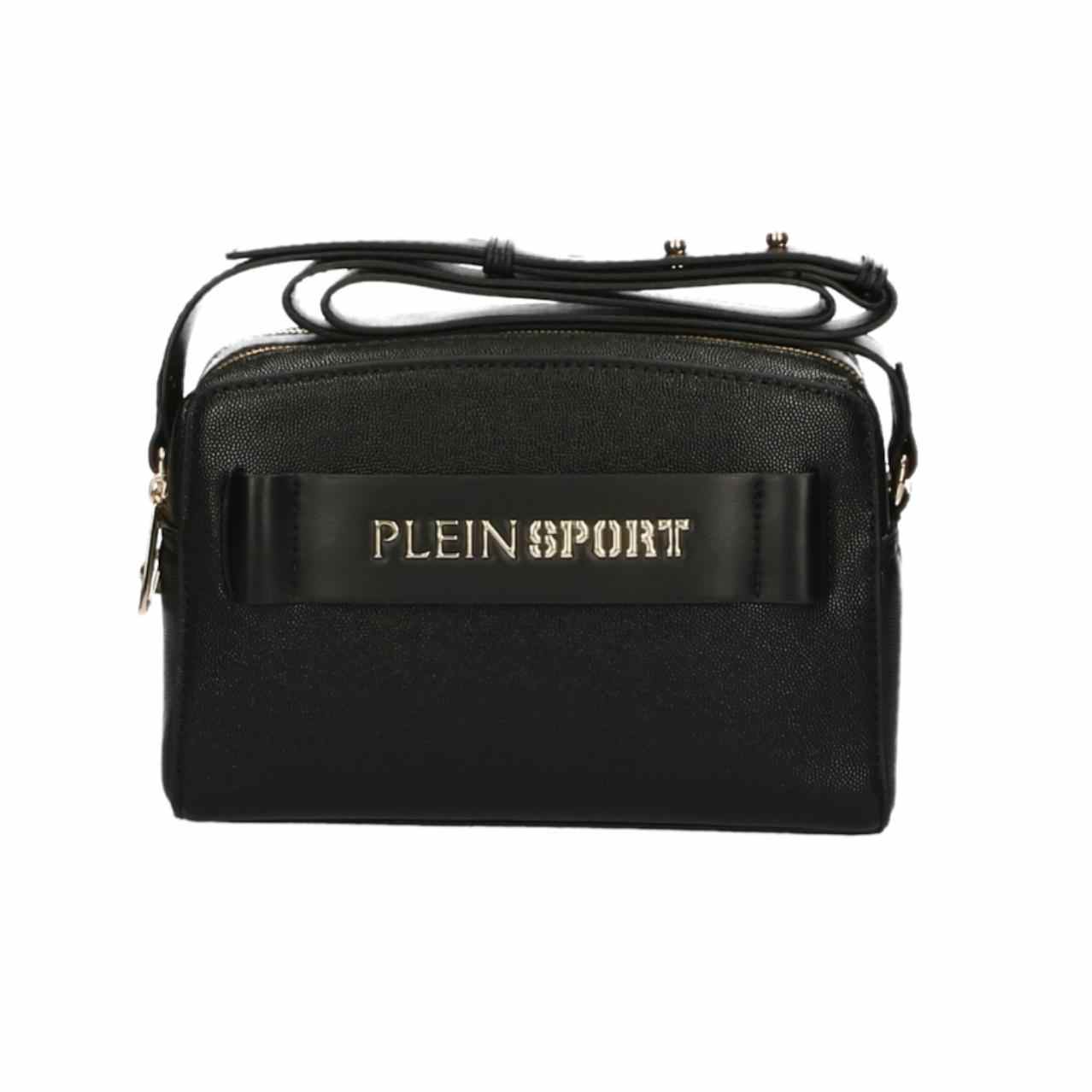 Plein Sport Black Polyethylene Crossbody Bag Black Crossbody Bags