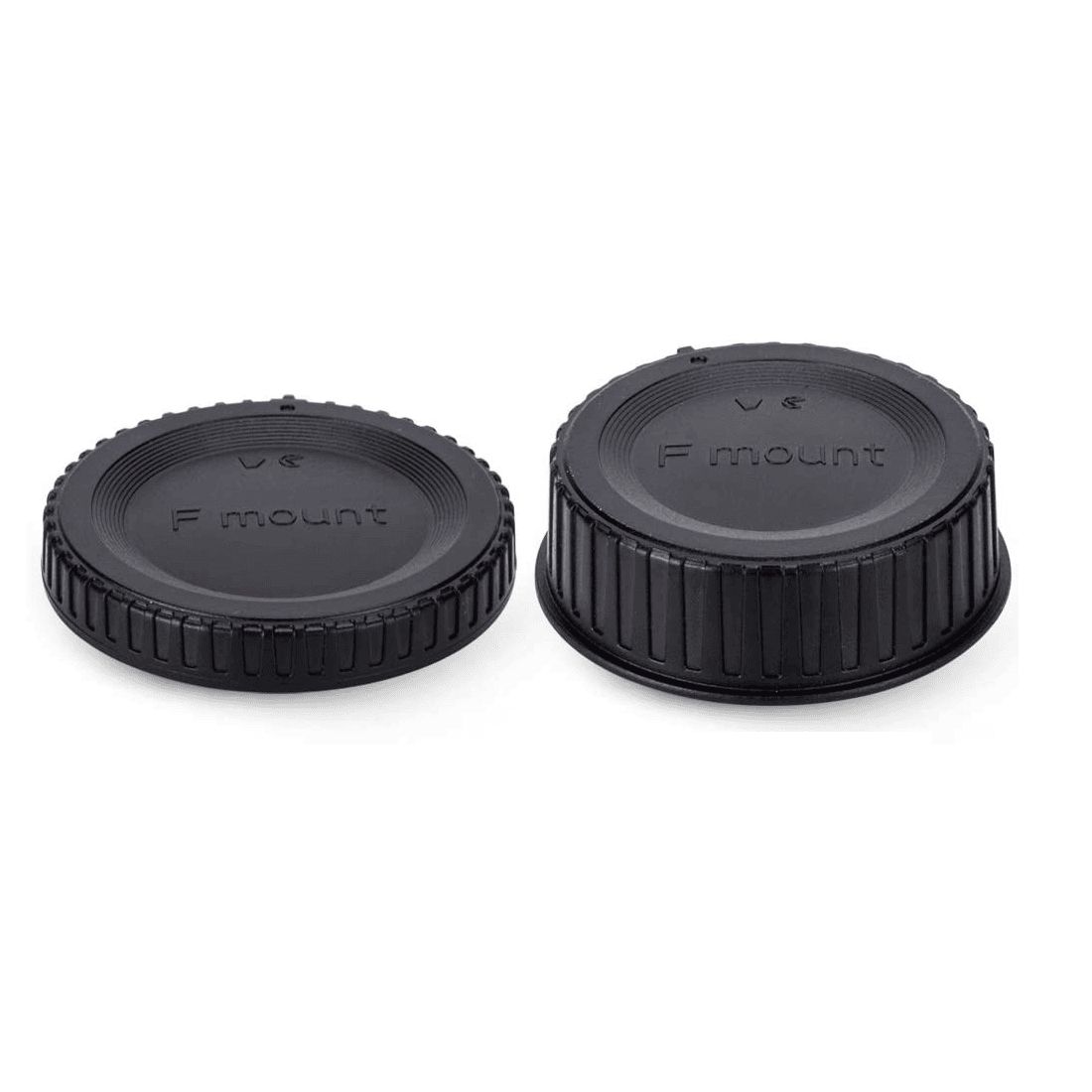 vhbw coperchio per corpo macchina compatibile con Nikon D50, D5000, D5100, D5200, D60, D600, D60x, D70, D7000, D70s fotocamera, DSLR - plastica, nero