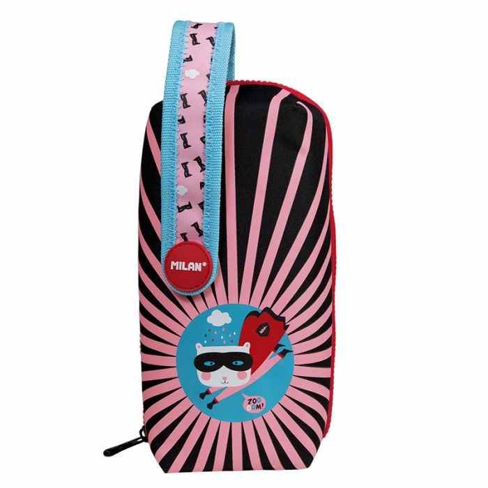 MILAN Kit 4 Astucci Con Contenuto Serie Speciale Fingers - Materiale Scolastico Completo
