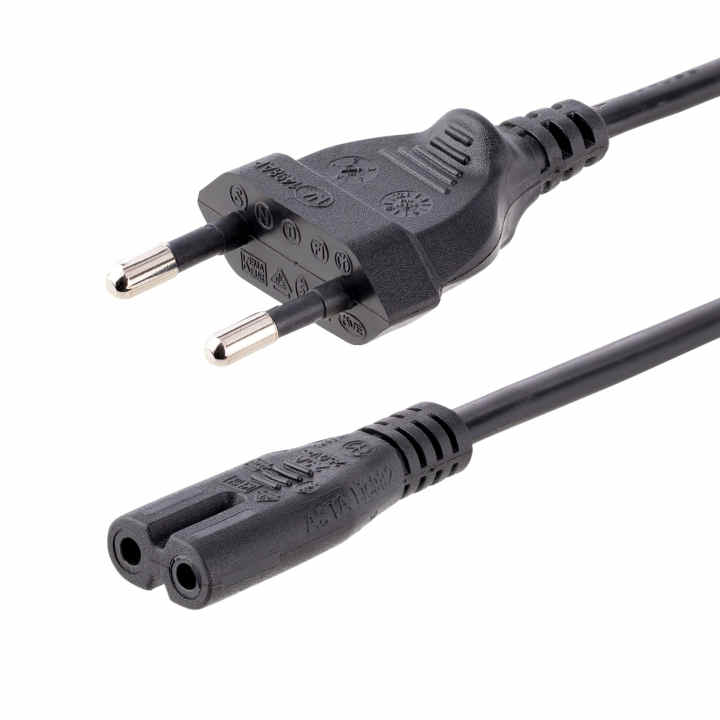 StarTech.com - Cable de 1m de Extensión de Alimentación, C14 a C13, 10A  125V, 18AWG, Alargador de Cable de Corriente de Ordenado