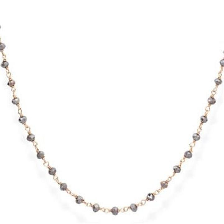 Amen - Collana Croce rosé CLCR4