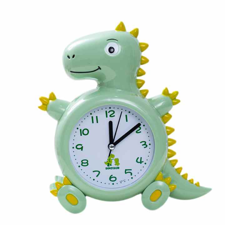 Kids Alarm Clocks Analog Dinosaur Wall Clock Desk Clock Dinosaurs Clock