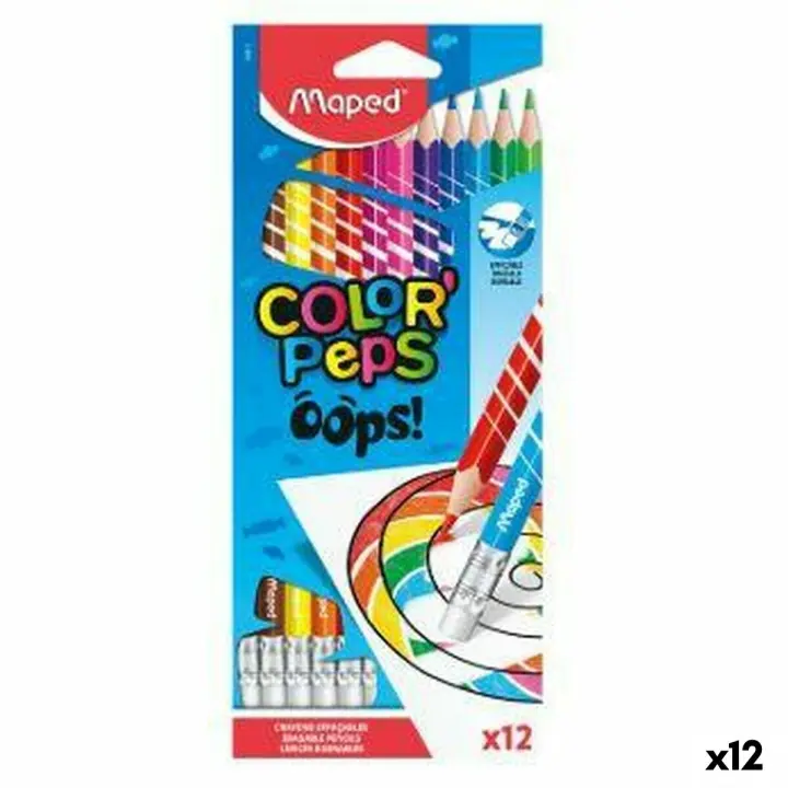 LAPICES DE COLORES STRONG MAPED EN CAJA X12