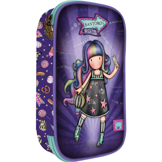 Santoro Gorjuss Fairground Carousel etui, metaal, 190 x 90 x