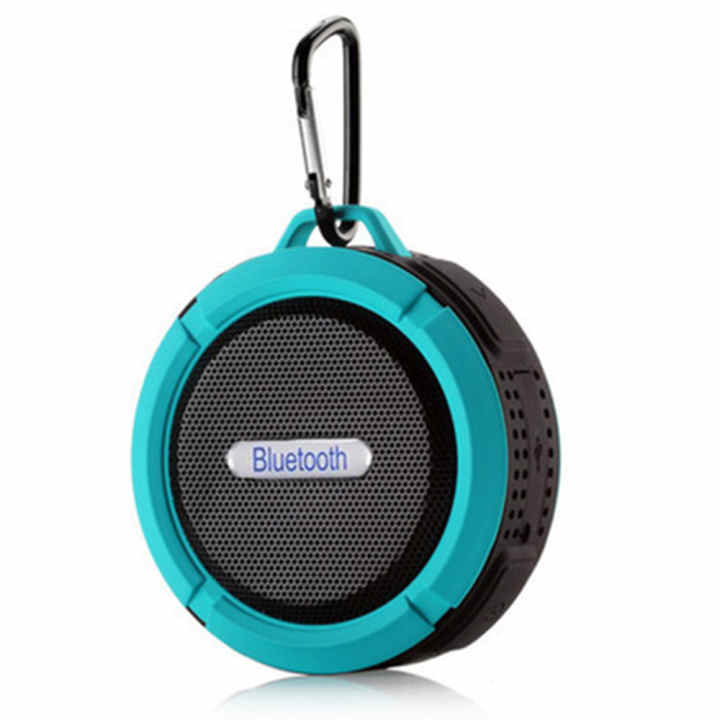 Altavoz de ducha Bluetooth impermeable - Pequeño altavoz Bluetooth portátil  inalámbrico con clip - graves potentes y volumen más fuerte - Luces