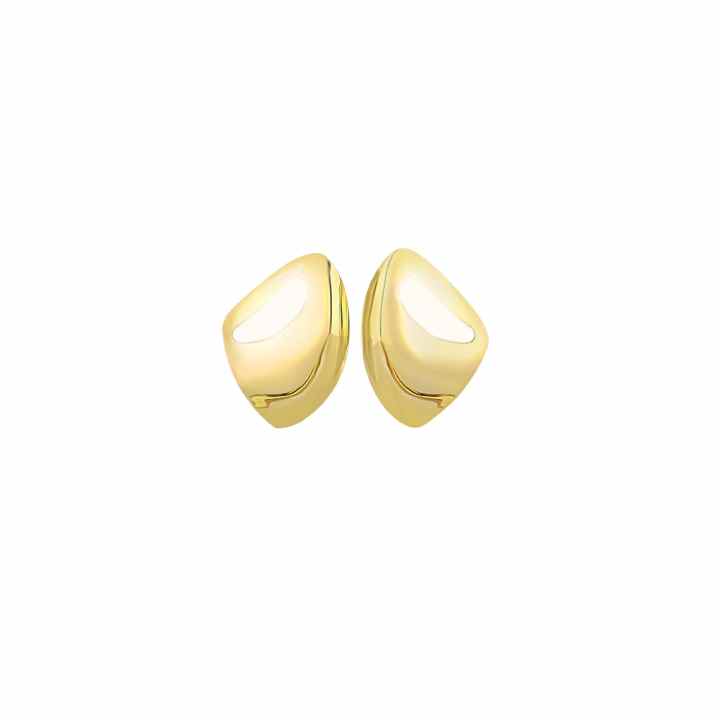 Anillo Retwist BREIL Para Mujer – Acero Color Oro, Diseño Sinuoso, Acabado Pulido Y Satinado – Talla 16, Sin Piedras