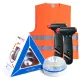 HELP FLASH - luz de emergencia AUTÓNOMA, señal v16 de preseñalización de peligro y linterna, homologada, normativa DGT, V16, con base imantada, activa - 16