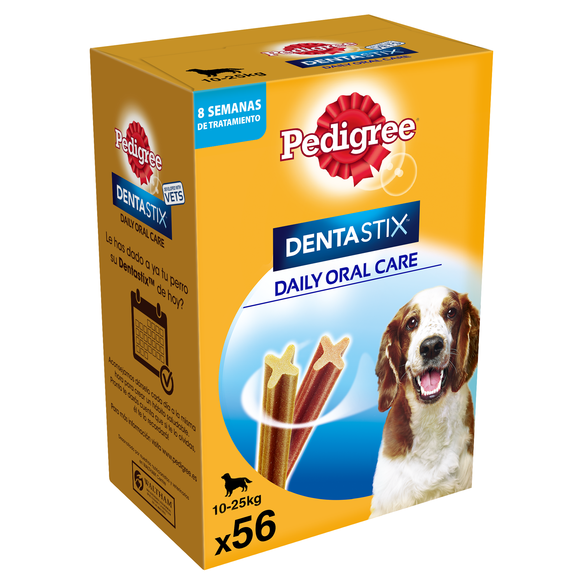 Pack de 56 sticks dentales Pedigree Dentastix para perros medianos por sólo 10,69€ ¡¡50% de descuento!!