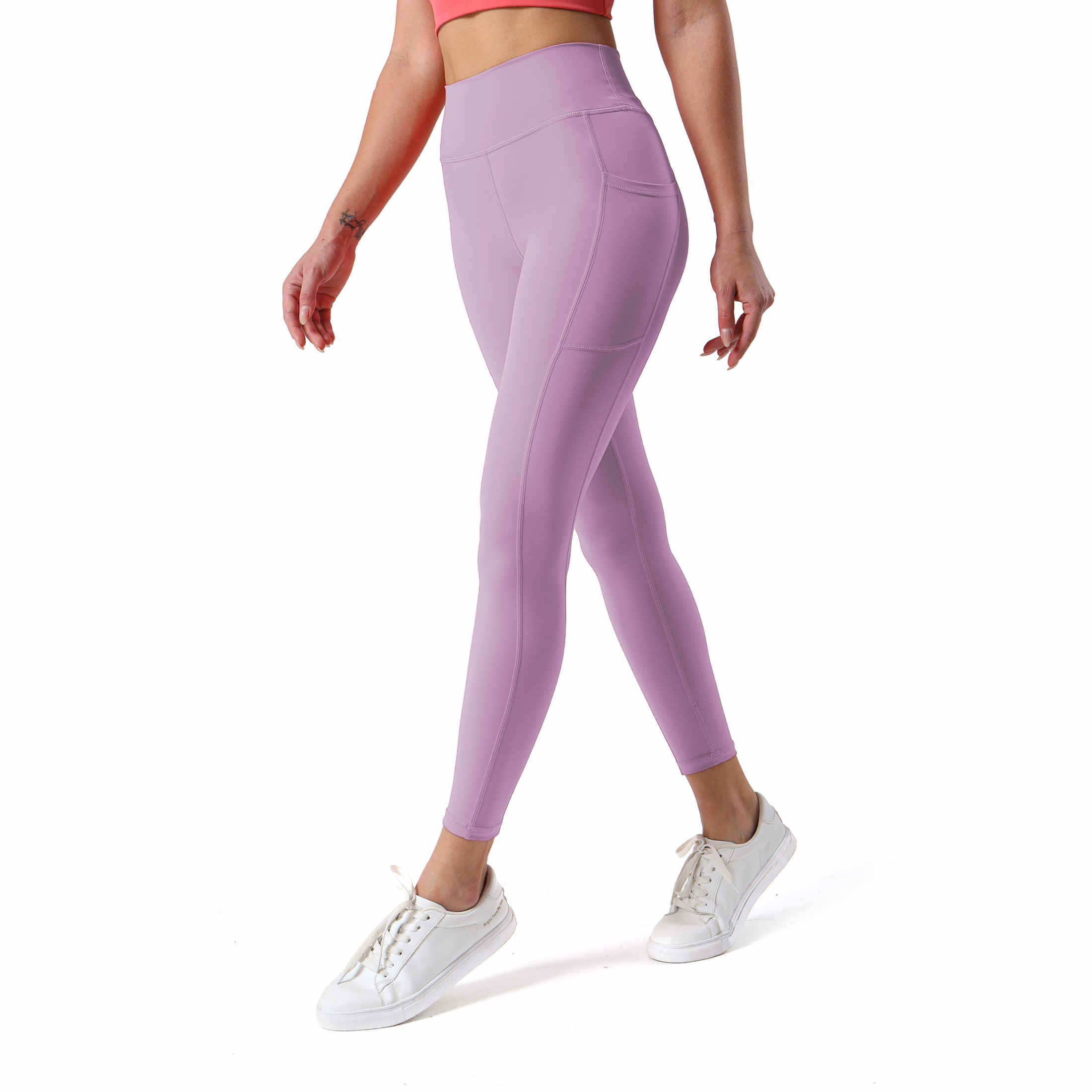 Mallas Deportivas Leggins Con Transparencia Lateral Leggins