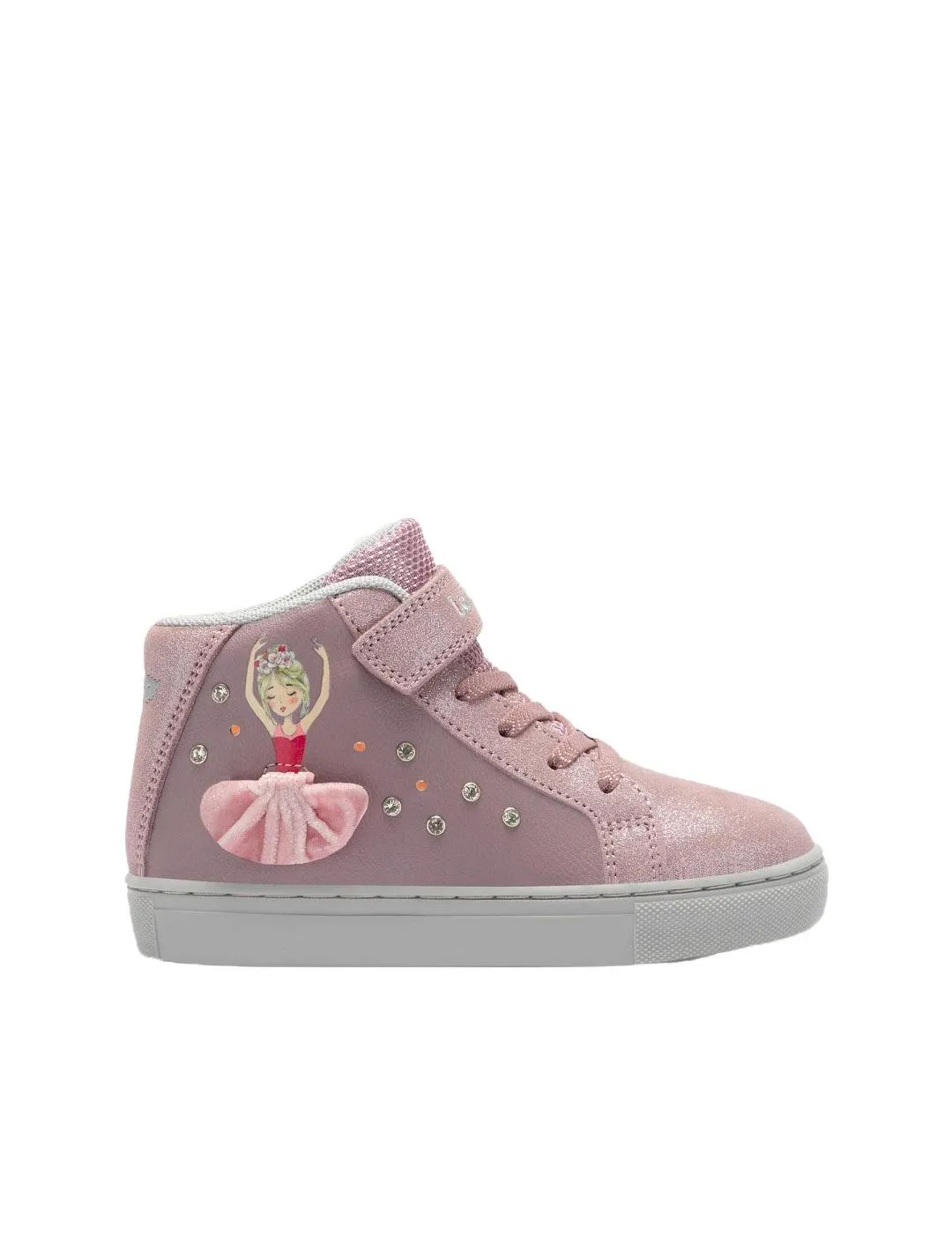 Scarpe Lelli Kelly Sneakers Con Frangetta E Lacci Elastici – Rosa Fuxia, Suola In Gomma, Per Bambine