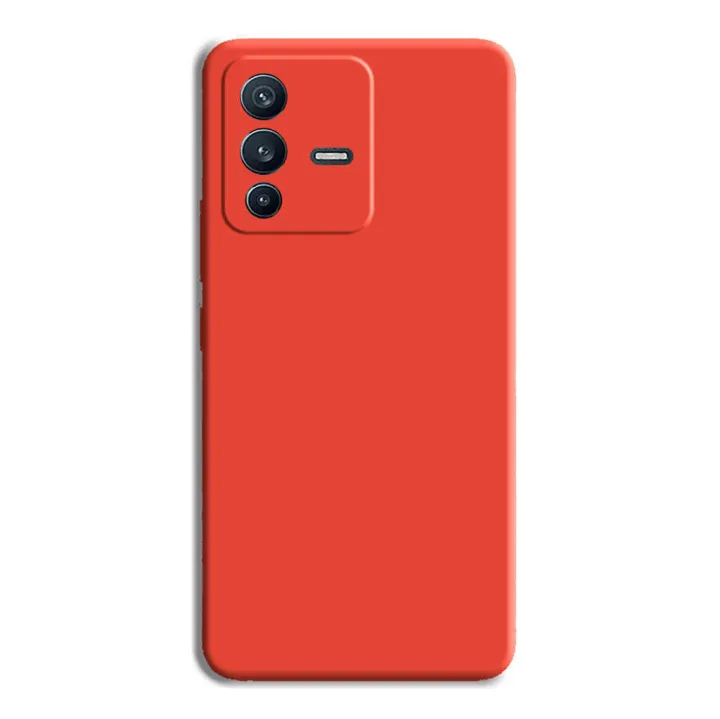 Xiaomi Redmi Note 12 5G Funda Gel Tpu Silicona Líquida Roja