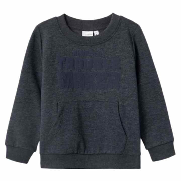 NAME IT Nkmvion LS Sweat Unb - Maglia Tuta Bambini E Ragazzi