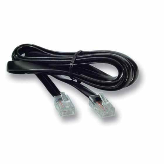 Cable Telefono Rj45 Microconnect MPK430S Cable telefónico 2 m Negro - Cable para teléfonos ...